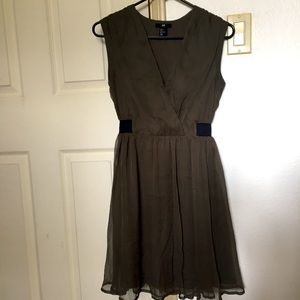 H&M Olive Green Dress